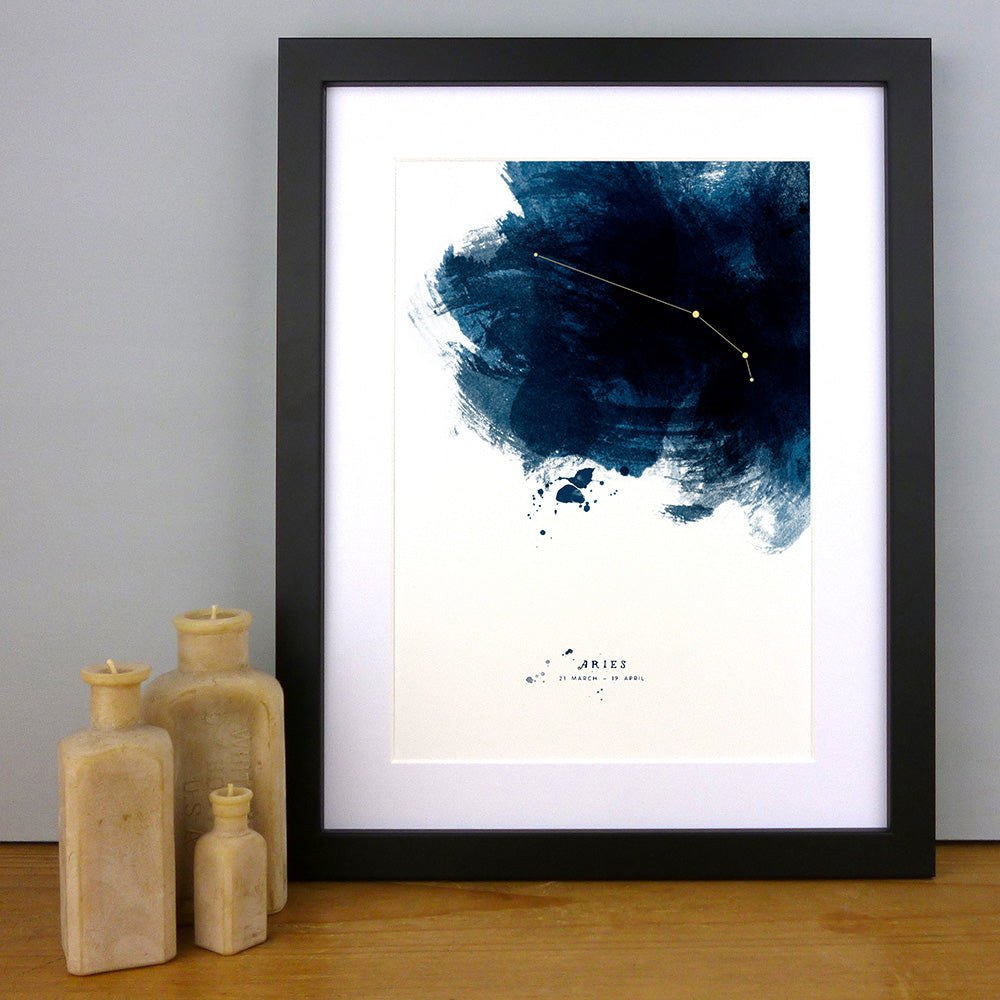 Aries Constellation Print by Dig The Earth