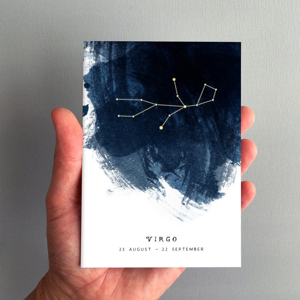 Virgo Constellation Greeting Card by Dig The Earth