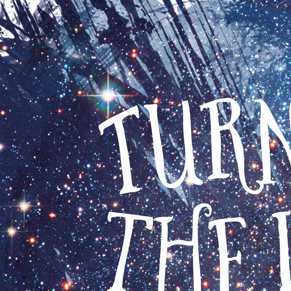 Switch On A Starry Night Print by Dig The Earth