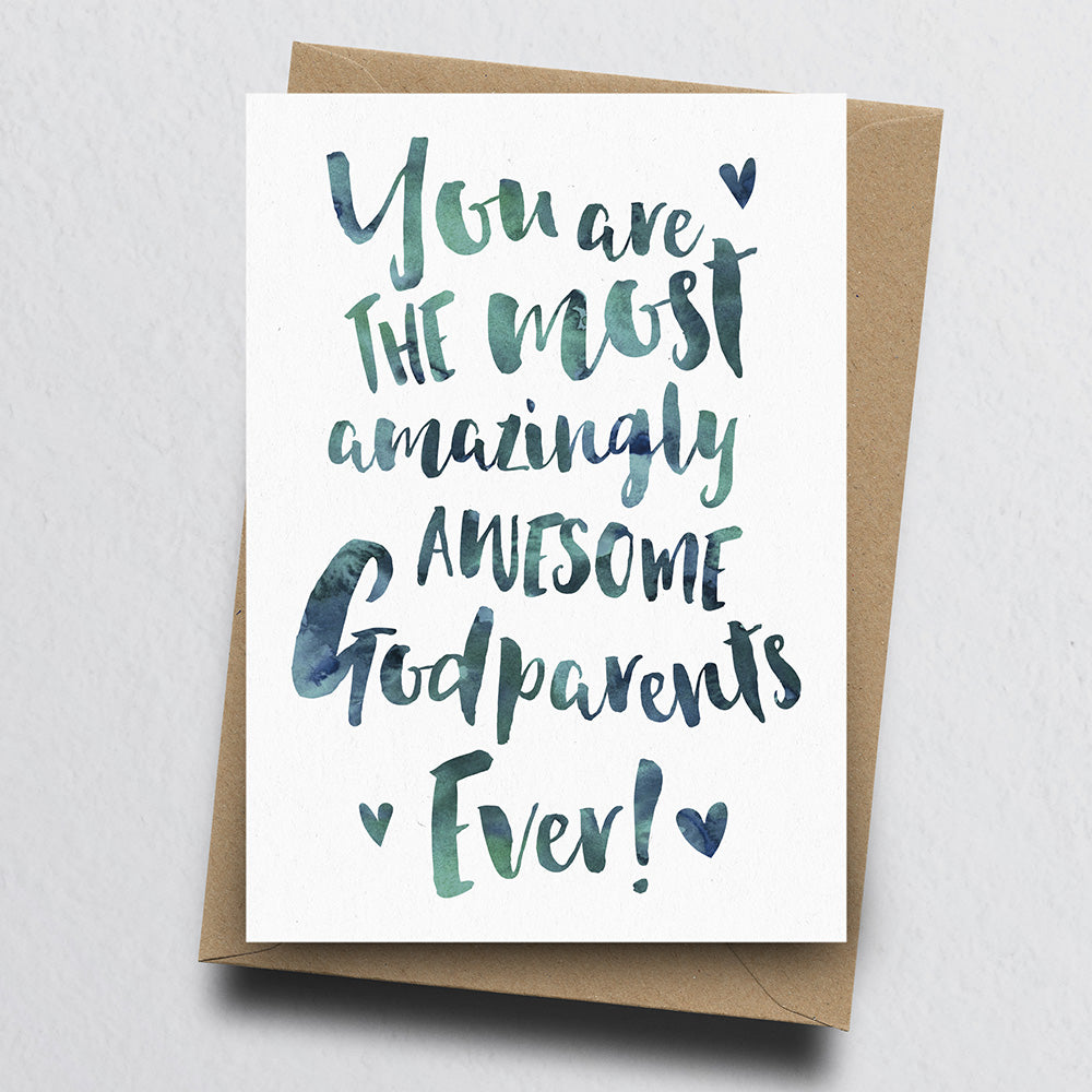 The Most Amazingly Awesome Couple Greeting Card by Dig The Earth