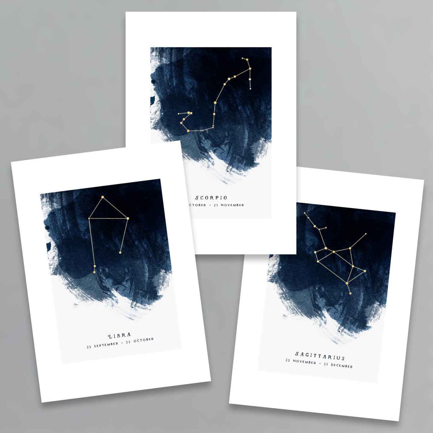 Zodiac Mini Print by Dig The Earth