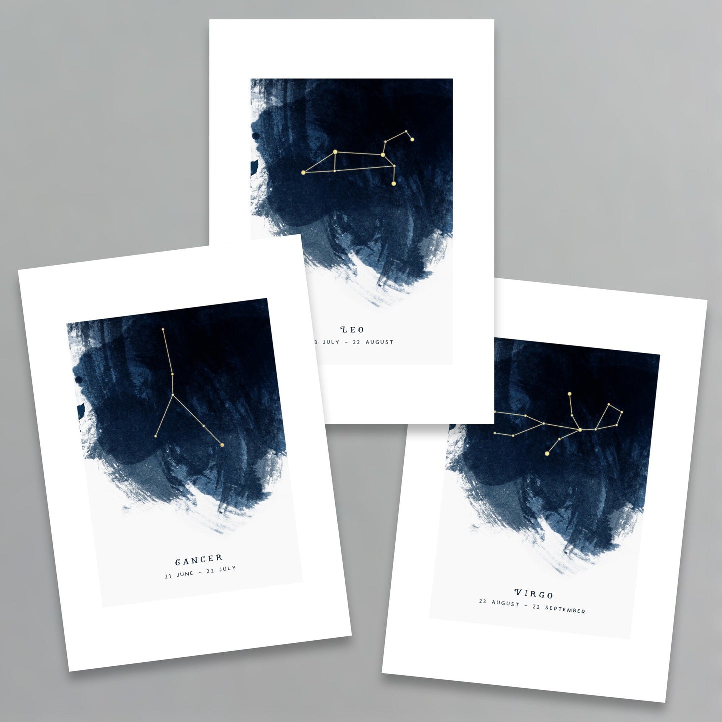 Zodiac Constellation Mini Art Print