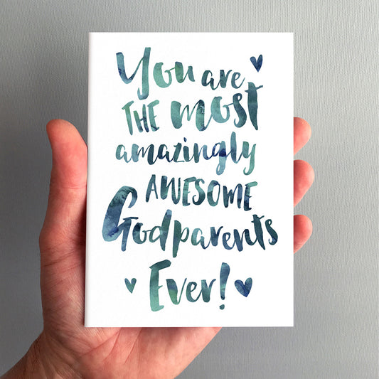 The Most Amazingly Awesome Couple Greeting Card by Dig The Earth